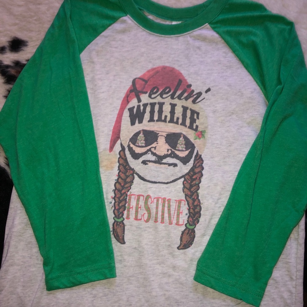 New! Willie Nelson Christmas Shirt!